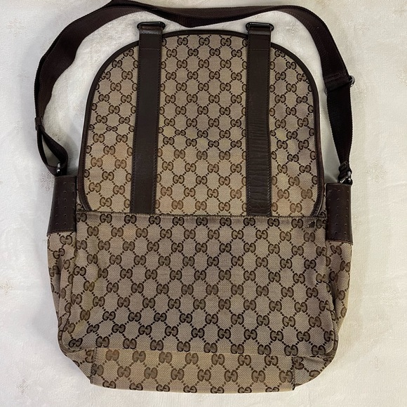 GUCCI canvass messenger bag - Picture 13 of 16